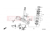 HONDA XR600RW XR600R 1998 F-6 STEERING WHEEL