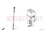 HONDA XR600RW XR600R 1998 F-2-2 METER (3)