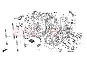 HONDA XR650R3 XR650R 2003 E-12 CRANKSHAFT