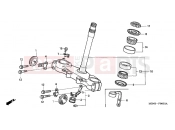 HONDA XR650R3 XR650R 2003 F-6 STEERING WHEEL