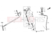 HONDA XR650R3 XR650R 2003 F-11 REAR BRAKE MASTER