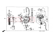 HONDA CR85R3 CB85R 2003 E-11 CARBURETOR (CR85R3,4 / RB3,4)