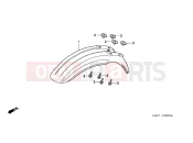 HONDA CR85R3 CB85R 2003 F-5 FRONT FENDER