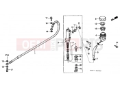 HONDA CR85R3 CB85R 2003 F-10 REAR MASTER CYLINDER