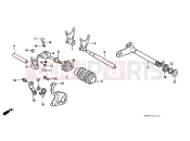 HONDA CR250RF CR250R 1985 E-11 TRANSMISSION DRUM