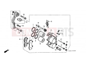 HONDA CR250RF CR250R 1985 F-6 FRONT BRAKE CALIPER (1)