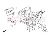 HONDA CR250RF CR250R 1985 F-20-1 FRAME / IGNITION COIL (2)