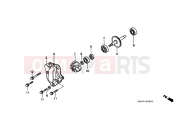 HONDA CR80RT CR80R 1996 E-3 WATER PUMP