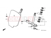 HONDA CR80RT CR80R 1996 F-4 STEERING WHEEL