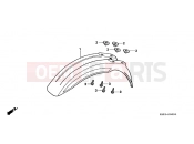 HONDA CR80RT CR80R 1996 F-5 FRONT FENDER