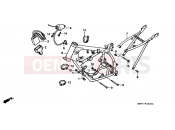 HONDA CR80RT CR80R 1996 F-22 FRAME HOUSING