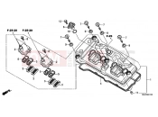HONDA CBR1000RAE CBR1000RA 2014 E-1 VALVE COVER