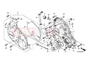 HONDA CBR1000RAE CBR1000RA 2014 E-6 RIGHT CRANKSHAFT COVER