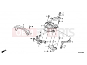 HONDA CBR1000RAE CBR1000RA 2014 F-8 STEERING COLUMN SHOCK ABSORBER