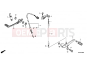 HONDA CBR1000RAE CBR1000RA 2014 F-29 PEDAL