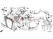 HONDA CBR1000RAE CBR1000RA 2014 F-41 RADIATOR