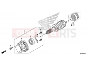 HONDA CTX1300E CTX1300 2014 E-8-10 PRIMARY AXLE
