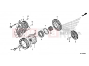 HONDA CTX1300E CTX1300 2014 E-9 CLUTCH COUPLING START