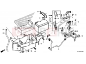 HONDA CTX1300E CTX1300 2014 F-37 BATTERY