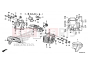 HONDA VT1300CXAF VT1300C 2015 E-1-10 REAR VALVE COVER
