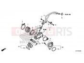HONDA VT1300CXAF VT1300C 2015 E-24 SUCTION PIPE / INJECTOR
