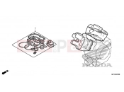 HONDA VT1300CXAF VT1300C 2015 EOP-1 GASKET KIT
