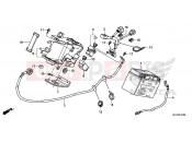 HONDA VT1300CXAF VT1300C 2015 F-37 BATTERY