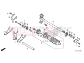HONDA CTX700AF CTX700A 2015 E-21 TRANSMISSION DRUM (CTX700A)