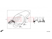 HONDA CTX700AF CTX700A 2015 F-24 SEAT