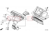 HONDA CTX700AF CTX700A 2015 F-26 AIR FILTER