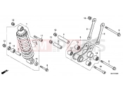 HONDA CTX700AF CTX700A 2015 F-34 REAR SHOCK ABSORBER