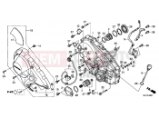 HONDA CTX700DF CTX700A 2015 E-6-1 RIGHT CRANKSHAFT COVER (CTX700D)