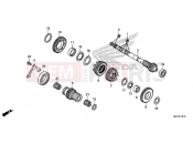 HONDA CTX700DF CTX700A 2015 E-18-10 TRANSMISSION (CRANKSHAFT) (CTX700D)