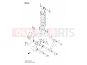 SUZUKI SV650SA K9 (2009) (E24) 80 - REAR CUSHION LEVER