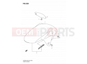 SUZUKI SV650SA L0 (2010) (E03,E28,E33) 52B - FRONT FENDER (MODEL L0)