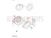 SUZUKI SV650SA L1 (2011) (E24) 6 - CRANKCASE COVER