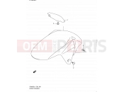 SUZUKI SV650SA L1 (2011) (E24) 61 - FRONT FENDER (SV650SL1 E02)
