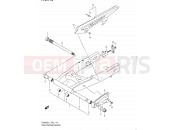 SUZUKI SV650SA L1 (2011) (E24) 110 - REAR SWINGING ARM (SV650SL1 E02)