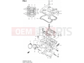 SUZUKI SV650SA L2 (2012) (E03,E28,E33) 3 - REAR CYLINDER HEAD
