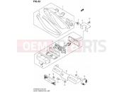 SUZUKI SV650SA L2 (2012) (E03,E28,E33) 32 - REAR COMBINATION LAMP