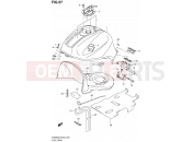 SUZUKI SV650SA L2 (2012) (E24) 57 - FUEL TANK (SV650SL2 E24)