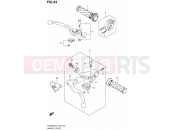 SUZUKI SV650SA L3 (2013) (E03,E28,E33) 43 - HANDLE LEVER