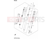 SUZUKI SV650SA L3 (2013) (E03,E28,E33) 52 - FRONT FORK DAMPER