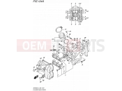 SUZUKI SV650SA L4 (2014) (E03,E28,E33) 104A - CYLINDER HEAD (FRONT)