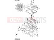 SUZUKI SV650SA L4 (2014) (E03,E28,E33) 105A - CYLINDER HEAD (REAR)