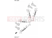 SUZUKI SV650SA L4 (2014) (E03,E28,E33) 126A - CAMSHAFT/VALVE
