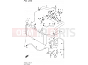 SUZUKI SV650SA L4 (2014) (E03,E28,E33) 187A - RADIATOR HOSE