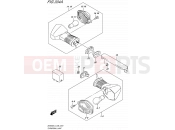 SUZUKI SV650SA L4 (2014) (E03,E28,E33) 334A - TURNSIGNAL LAMP