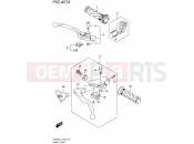 SUZUKI SV650SA L4 (2014) (E03,E28,E33) 467A - HANDLE LEVER