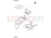 SUZUKI SV650SA L4 (2014) (E03,E28,E33) 474A - REAR FENDER